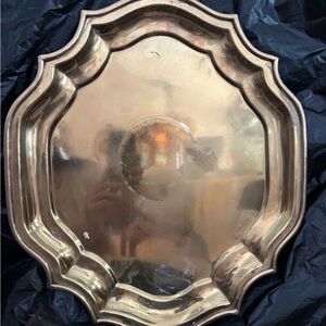 Elegant brass Decor Platter